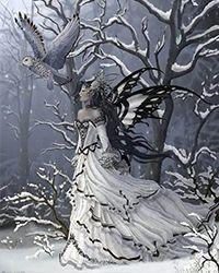 下雪天吃冰淇淋图片