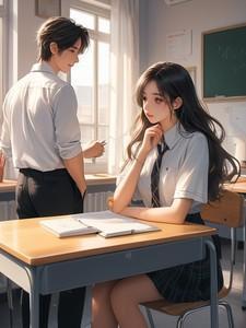 穿成男主的小同桌